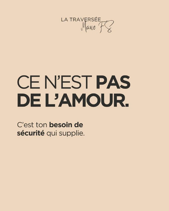 Tu crois que tu souffres par amour.
Mais ce que tu ressens, c’est ton système nerveux qui crie au secours.
Tu ne veux pas “lui”.
Tu veux la sécurité intérieure qu’il te fait miroiter.
Tu veux cet i