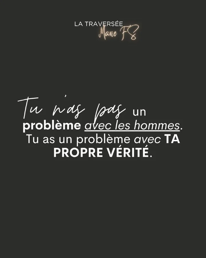 Ce n’est pas le sexe qui t’abîme.
Ce n’est pas les hommes qui te détruisent.
Ce n’est pas l’amour qui te fait perdre la tête.
Tu le sais déjà.
Ce qui te fait mal, c’est qu’&
