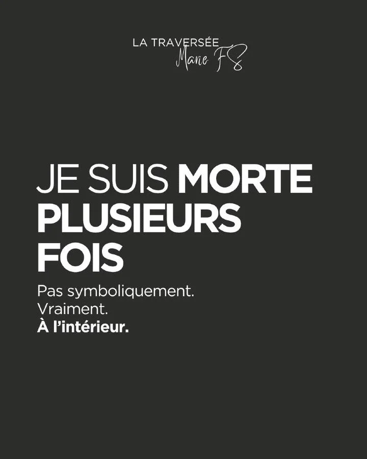Je suis morte plusieurs fois.
À force de me taire.
À force d’être forte.
À force d’espérer qu’on m’aime.
Et un jour, j’ai compris que personne ne viendrait me chercher.
Que si je voulai