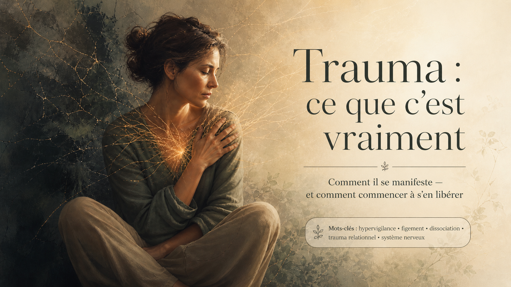 Trauma : ce que c’est vraiment, comment il se manifeste (et comment commencer à s’en libérer)