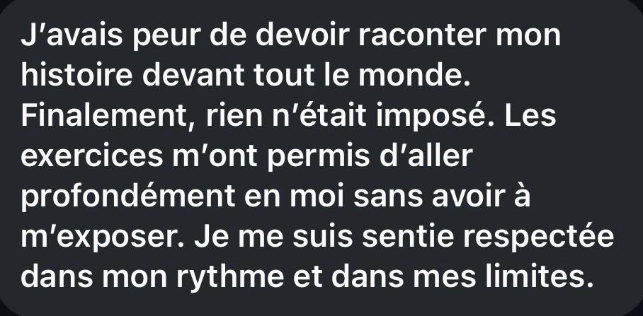 Témoignage d'Élodie