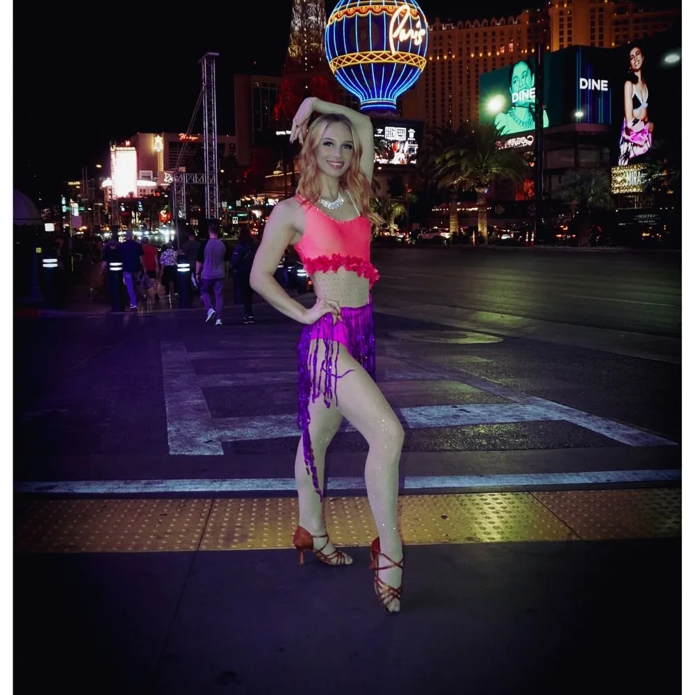 WOMEN'S BALLROOM HAWAIIAN COSTUME