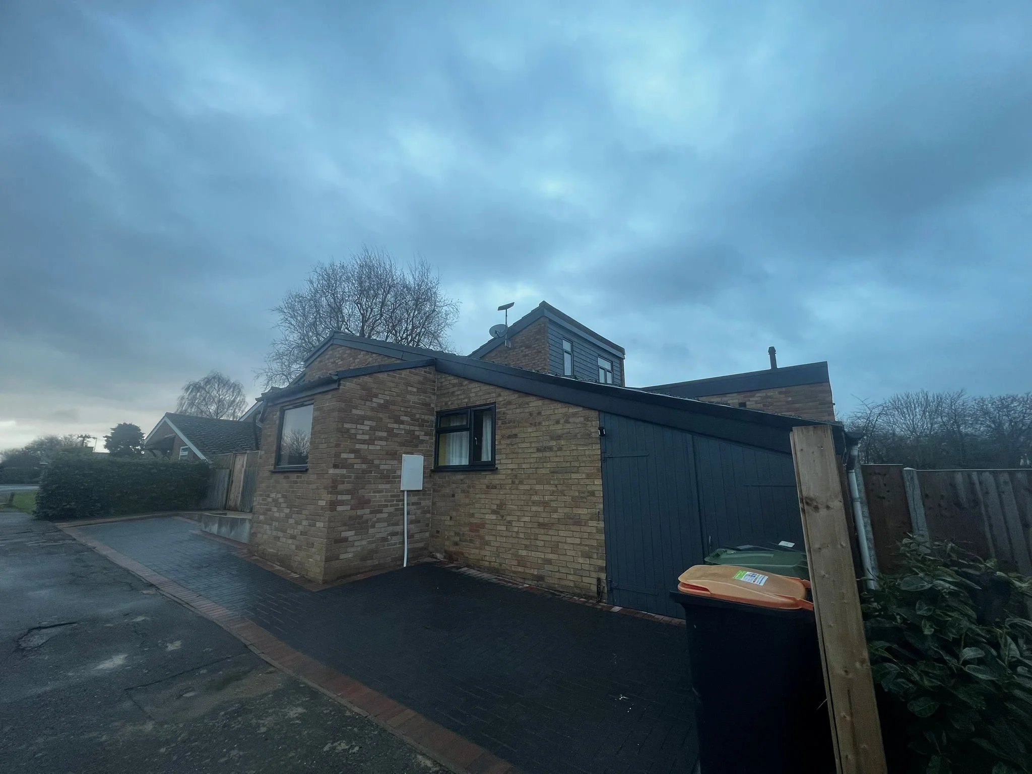 Single story wrap around extension