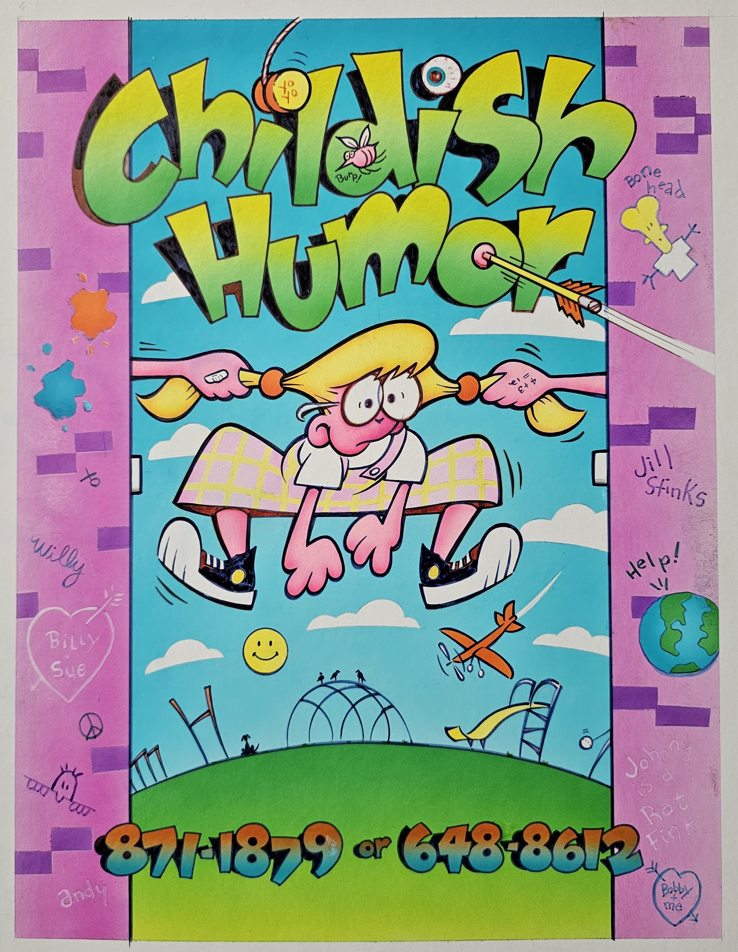 Childish Humor / Print / 13 x 16"
