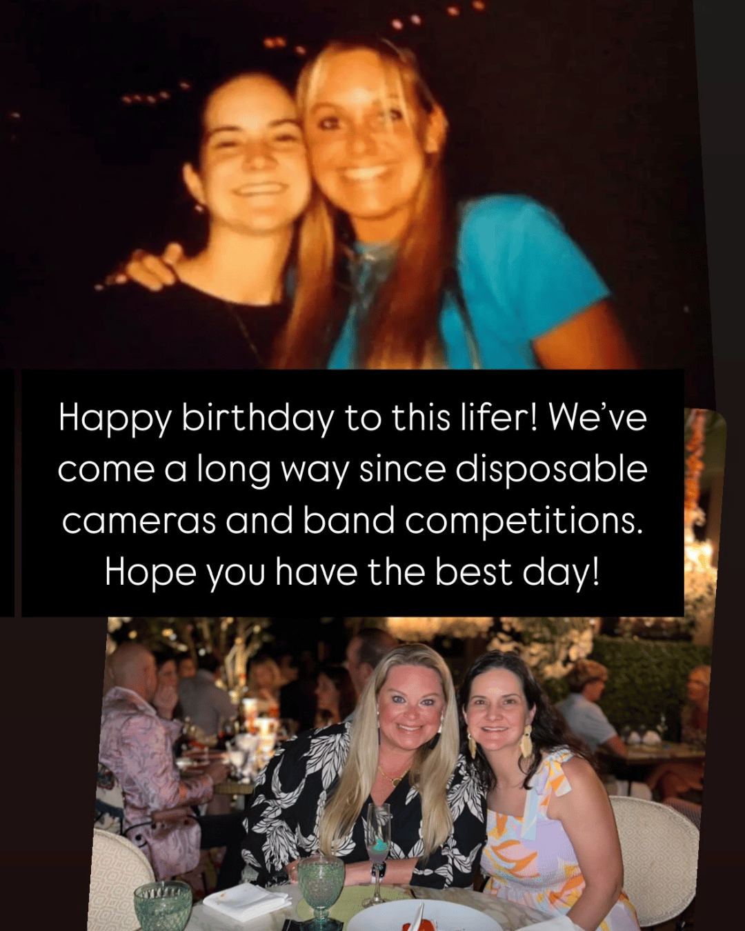 now_and_then_friends_birthday_collage