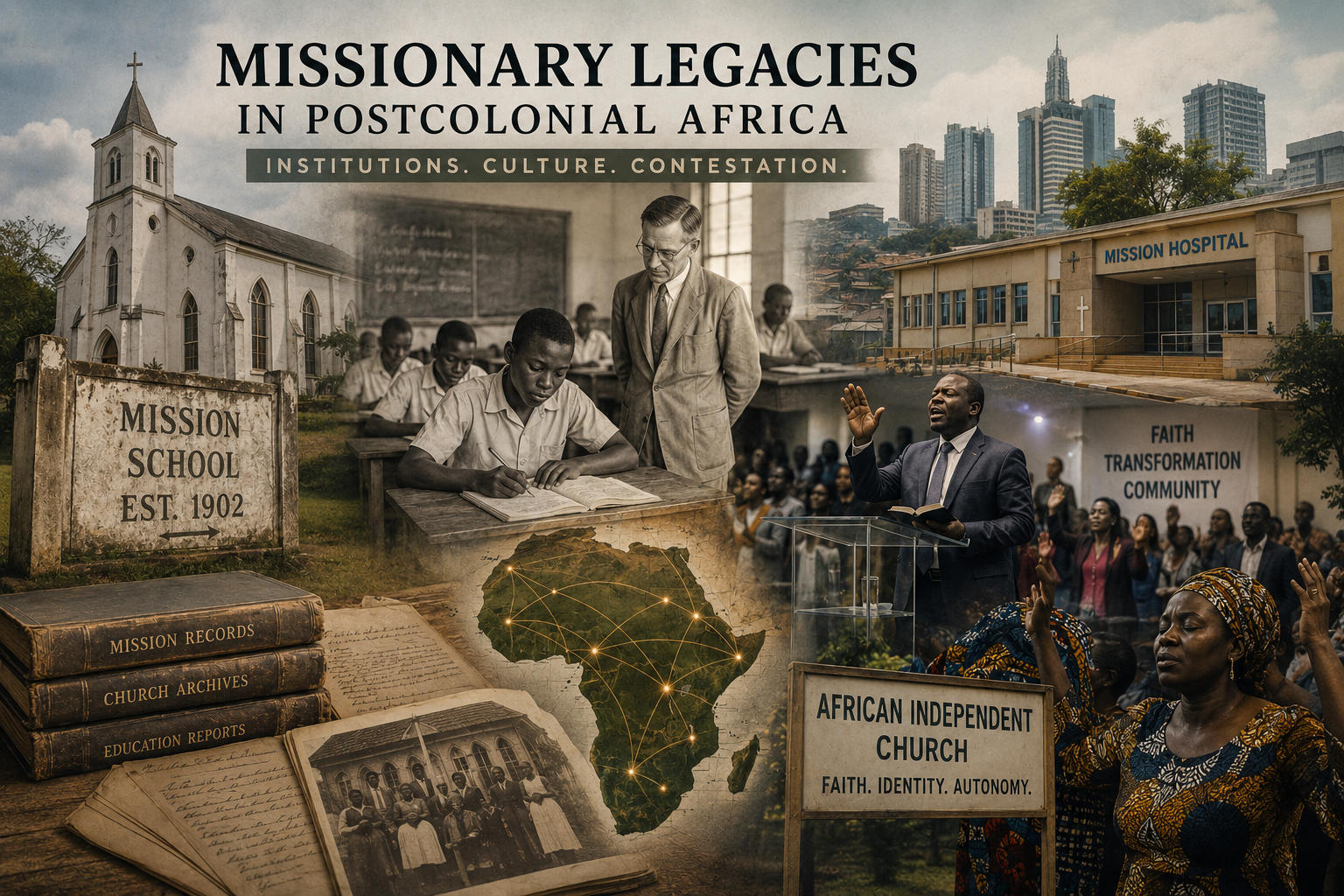 How Missionary Legacies Continue to Shape Postcolonial Africa: Institutions, Culture, and Contestation (1960s–Present)