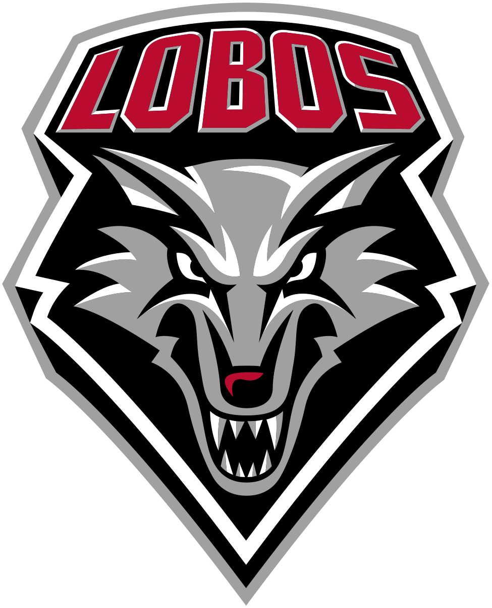 university of new mexico lobos swimming and diving logo