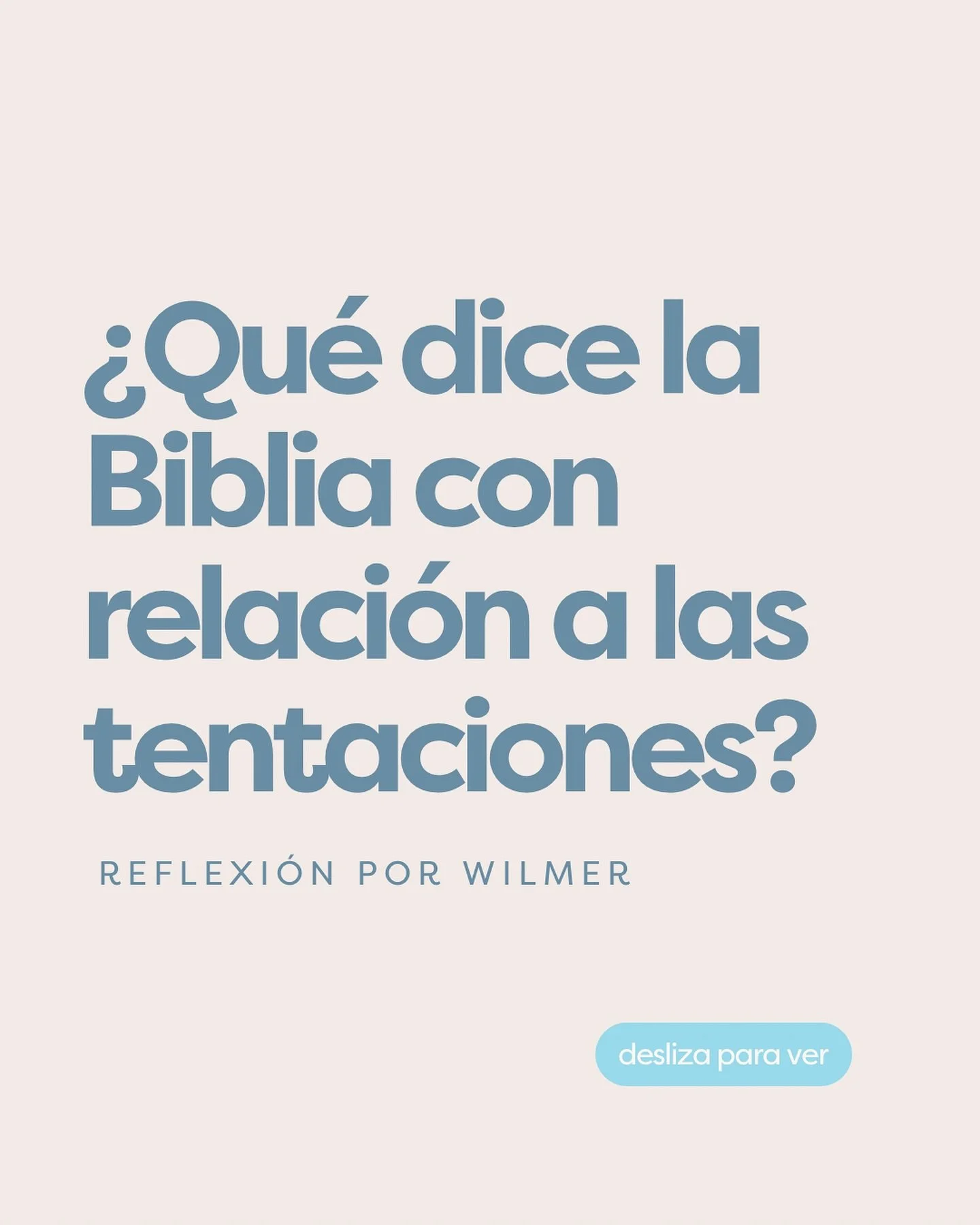 Lucas 4 | #TENTACIONES 

&iquest;De qu&eacute; te est&aacute;s llenando? 
Gracias @wilmer.gab por traer verdad a nuestra semana. 

#SuMesa #relexionsemanal