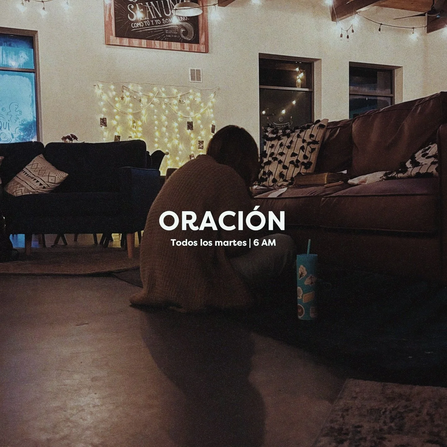 &ldquo;Dios, Dios m&iacute;o eres t&uacute;; De madrugada te buscar&eacute;; Mi alma tiene sed de ti, mi carne te anhela, En tierra seca y &aacute;rida donde no hay aguas,&rdquo;
‭‭Salmos‬ ‭63‬:‭1‬ ‭

TIEMPO DE ORACI&Oacute;N | Todos los martes a las