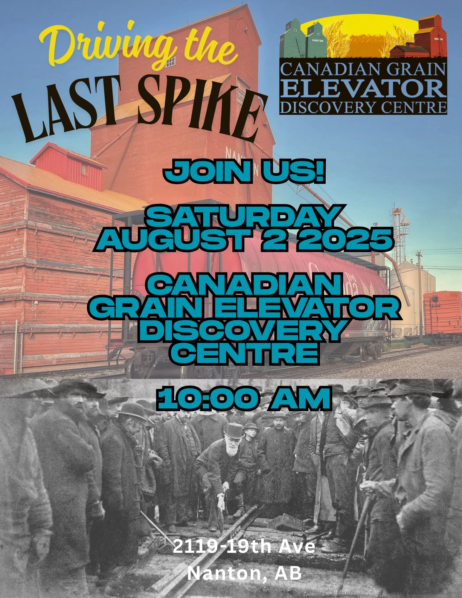 Driving the Last Spike Ceremony