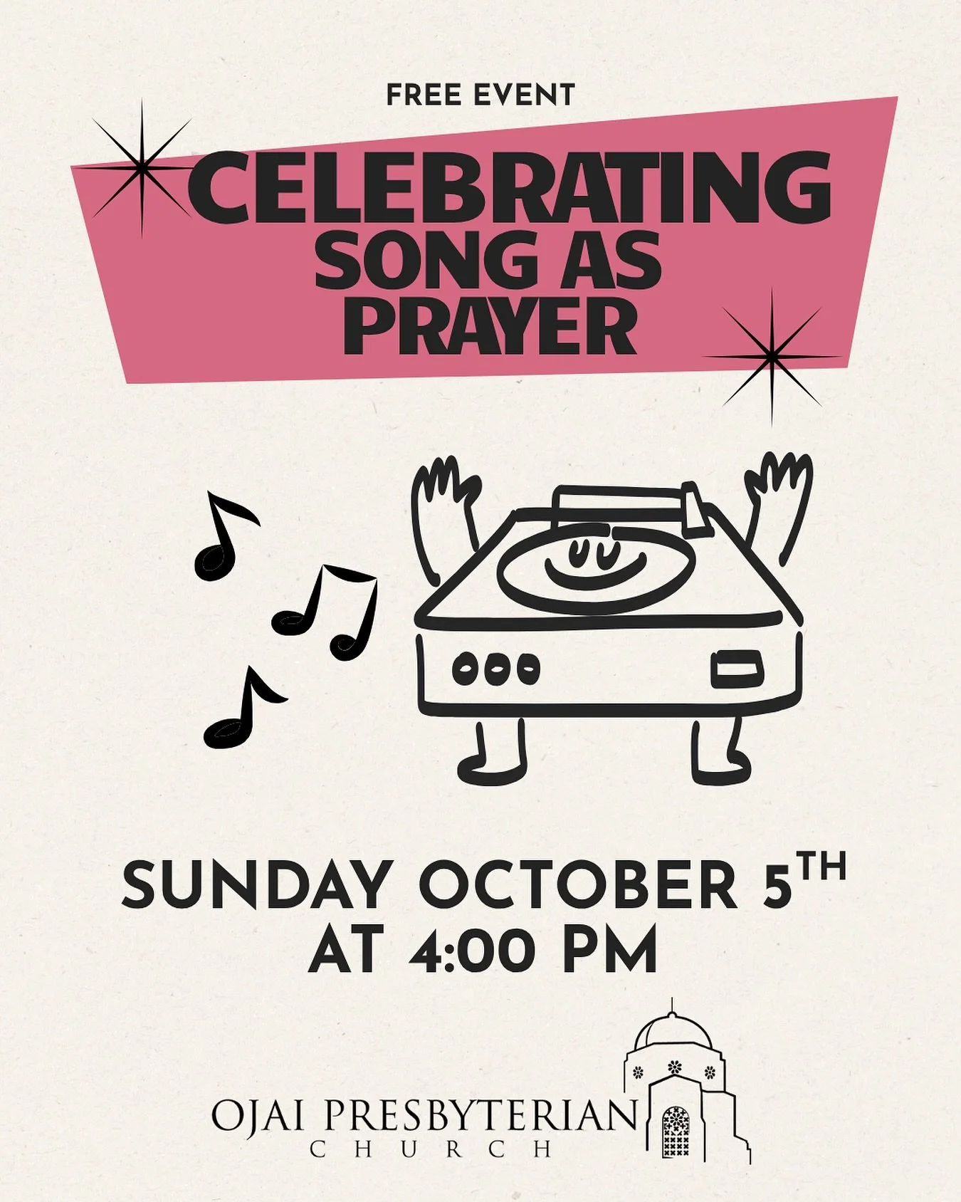 Come lift up your voice in a community sing-along of contemporary and traditional spiritual songs led by Jimmy Caliri, Sophie Holt, Dennis Jones, Maitland Ward, Greg Weiser, and JB White! Looking forward to welcoming you all