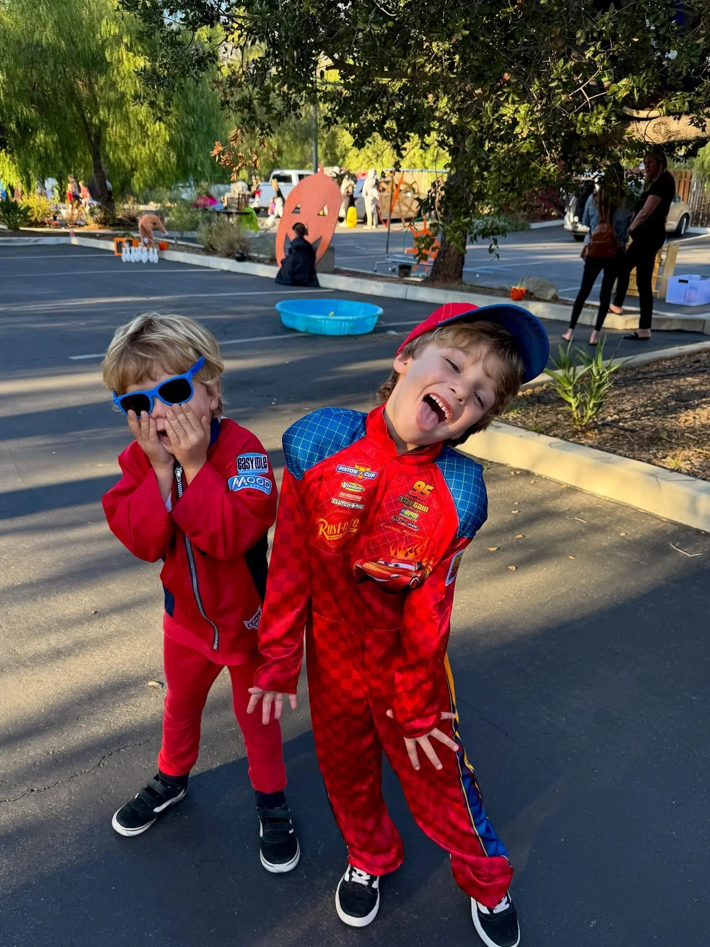 Trunk or Treat!! So much fun and craziness yesterday - swipe through to see some amazing costumes