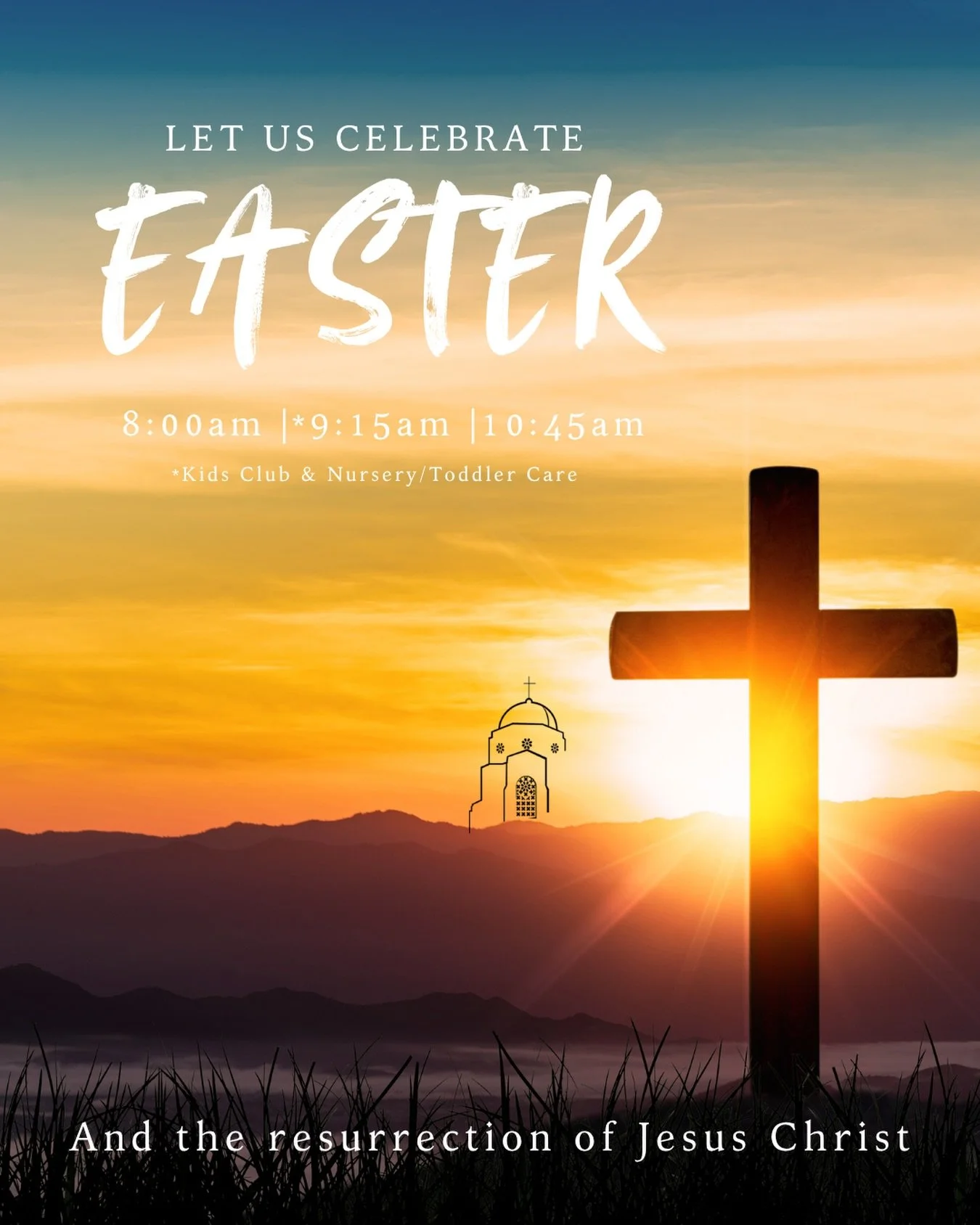 He is risen! ✝️ Come as you are this Easter Sunday and experience the joy of new life in Christ.