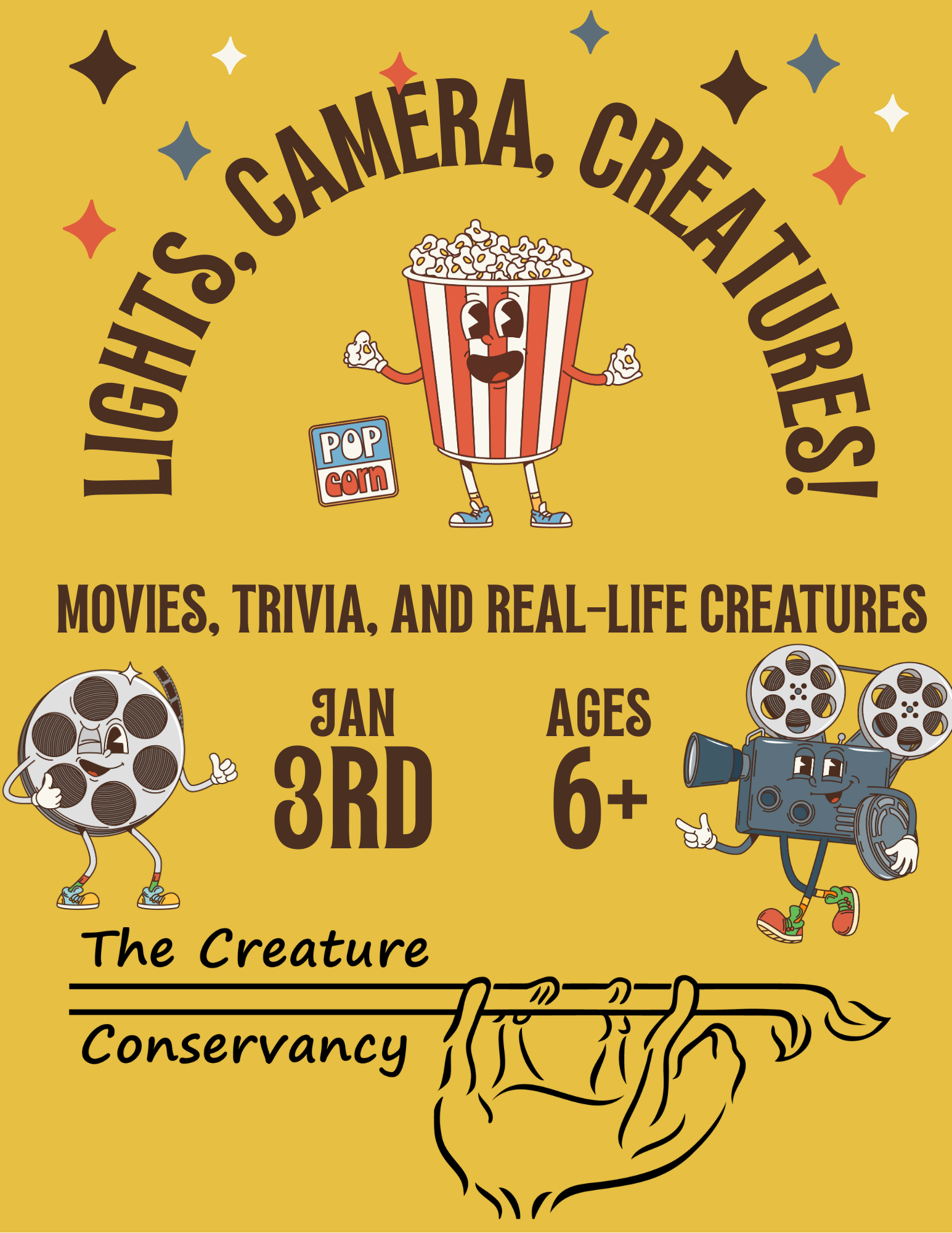 Lights, Camera, Creatures!
