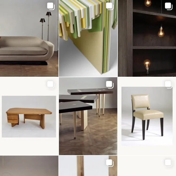 A screenshot of the new rabih hage collection instagram page.