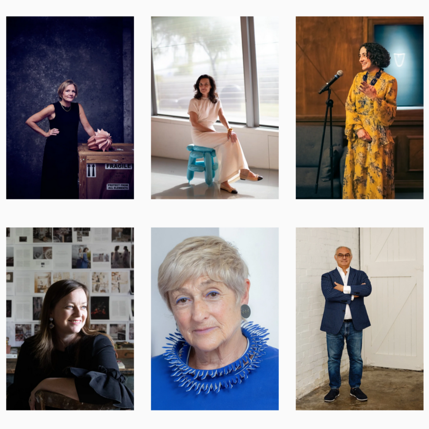 Portraits of the 2026 Jury for the Rabih Hage Bursary