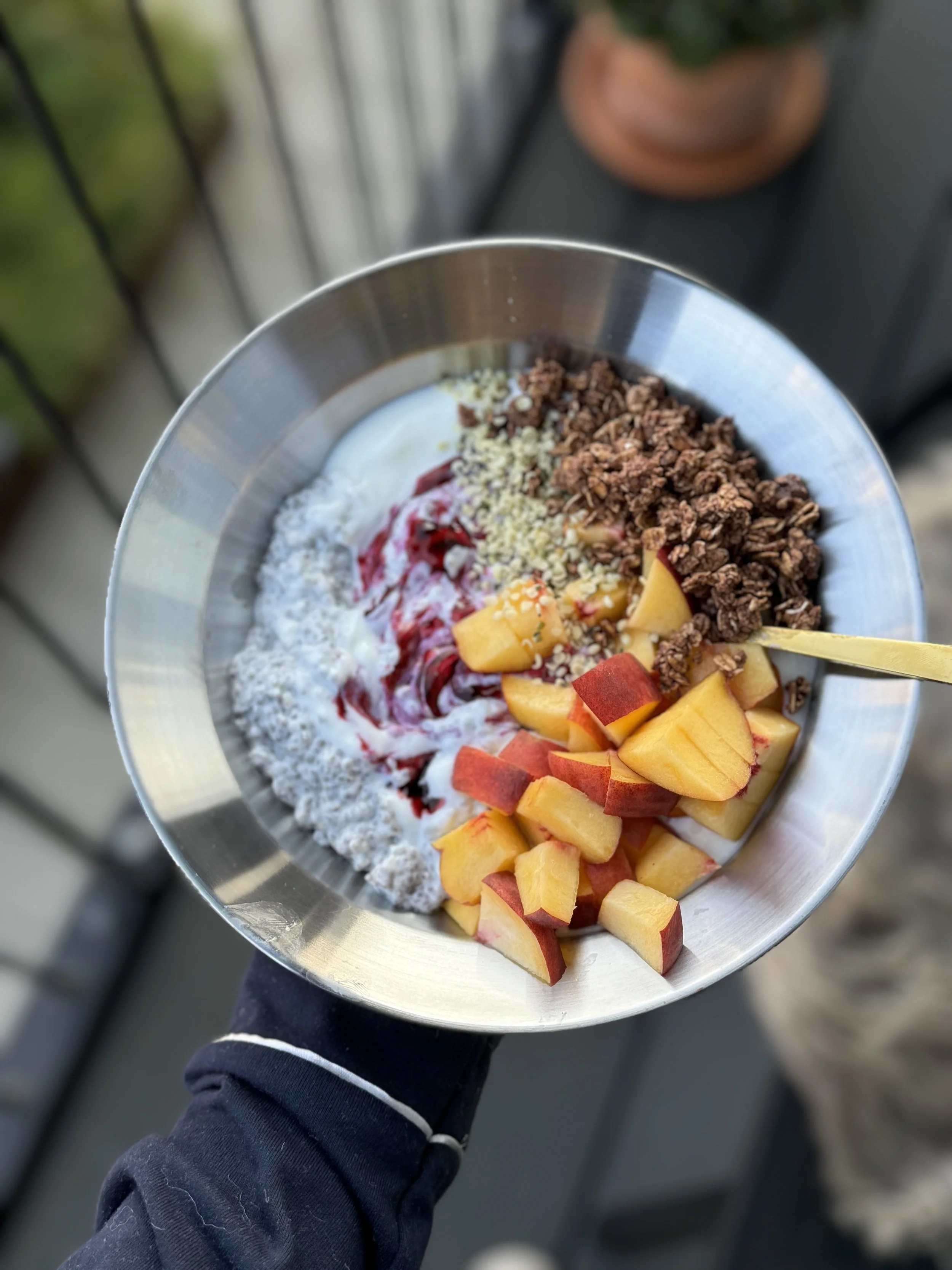 Yoghurt med chiapudding