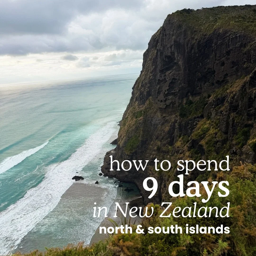 Most people think New Zealand needs three weeks. We did both islands using 6 days of PTO + 1 company holiday off.

Budget a full travel day (takes 24 hours to travel to New Zealand from North America) on either end and loosing one day on your way the