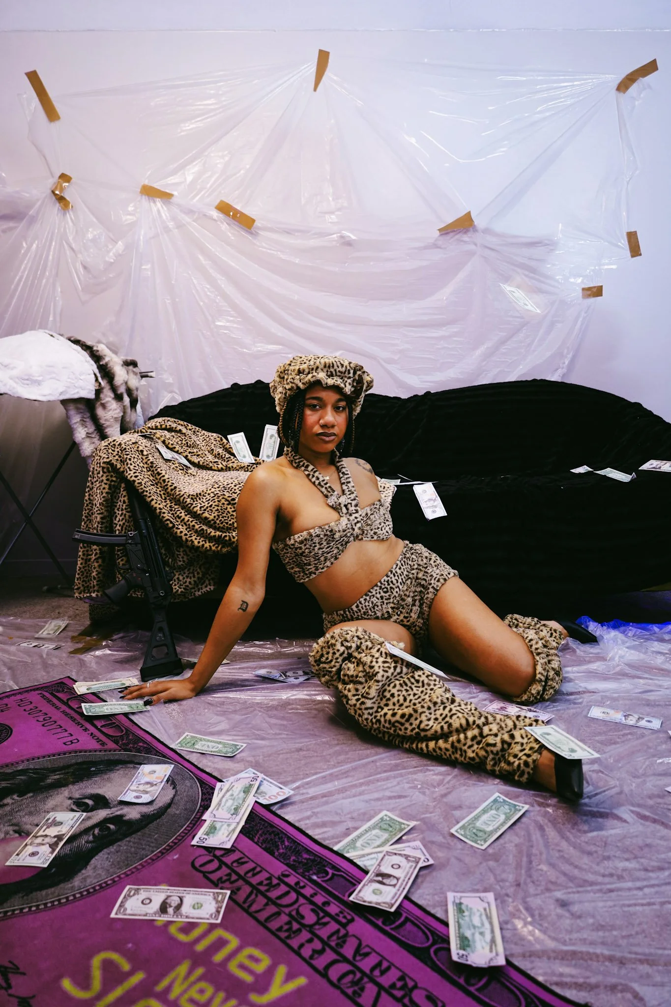 Mink Mob: Fur Bonnet