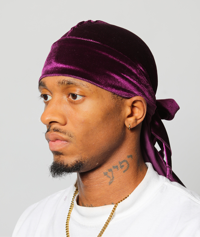 Monotone Velvet Durag