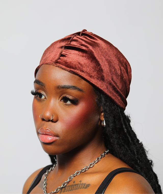 Dualtoned Velvet Durag