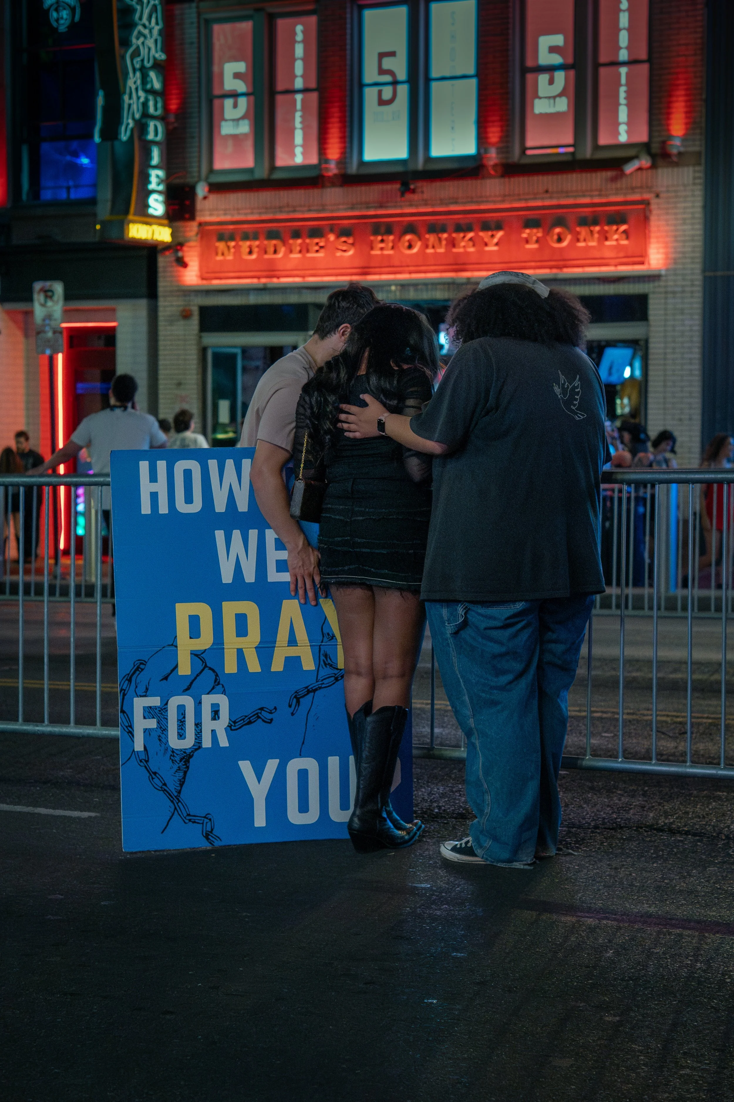 "You Pray, But Who's Listening?"