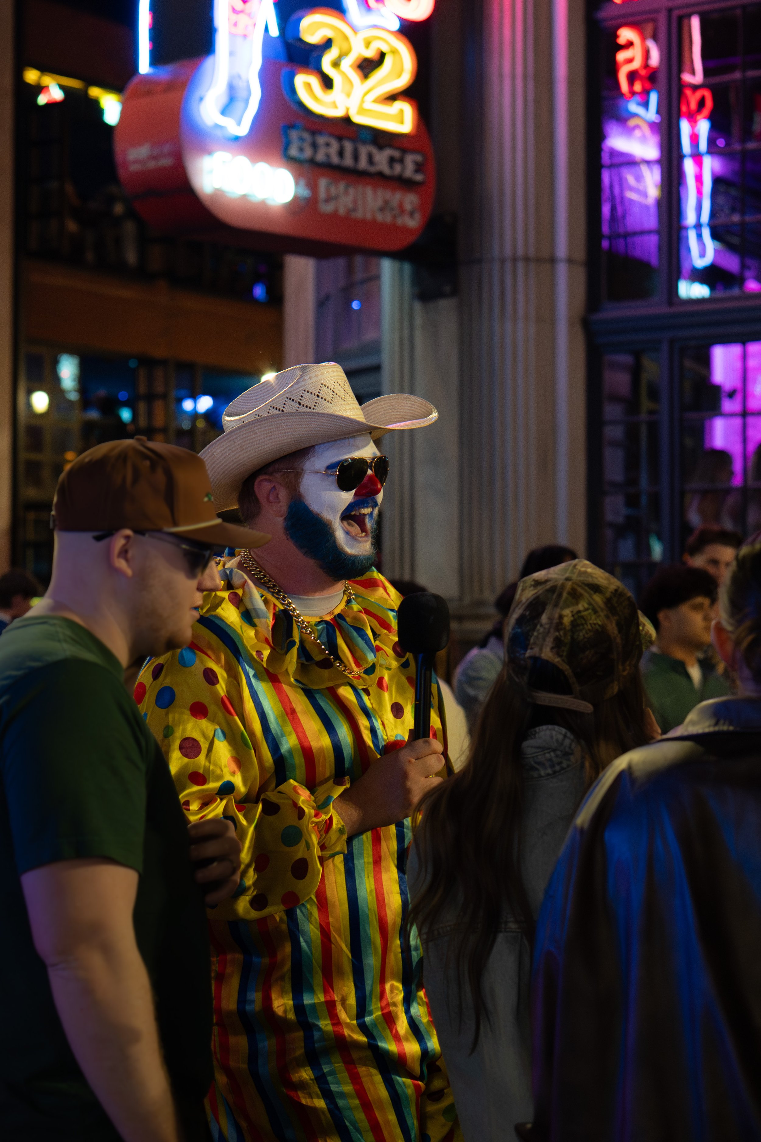 "Clown with Questions"
