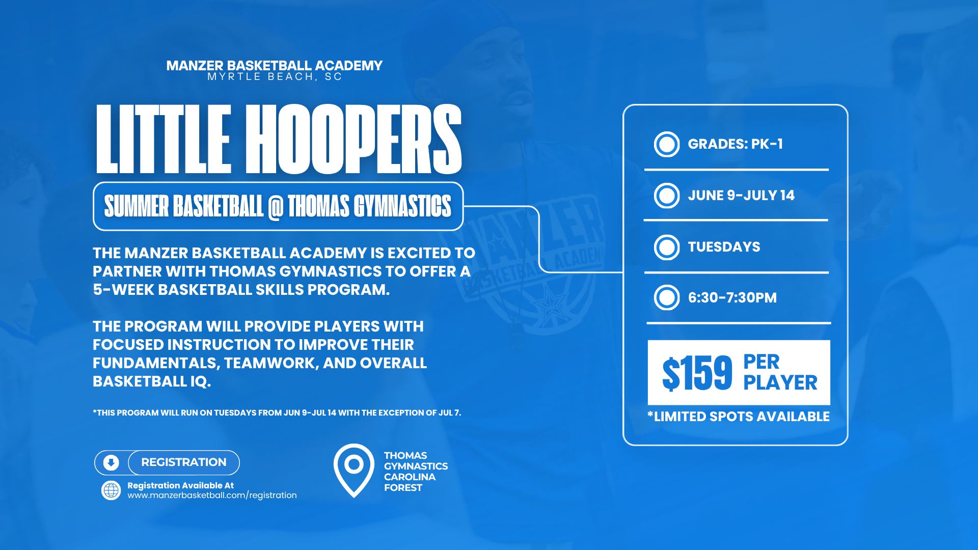Little Hoopers (Grades K-3) — Manzer Basketball Academy