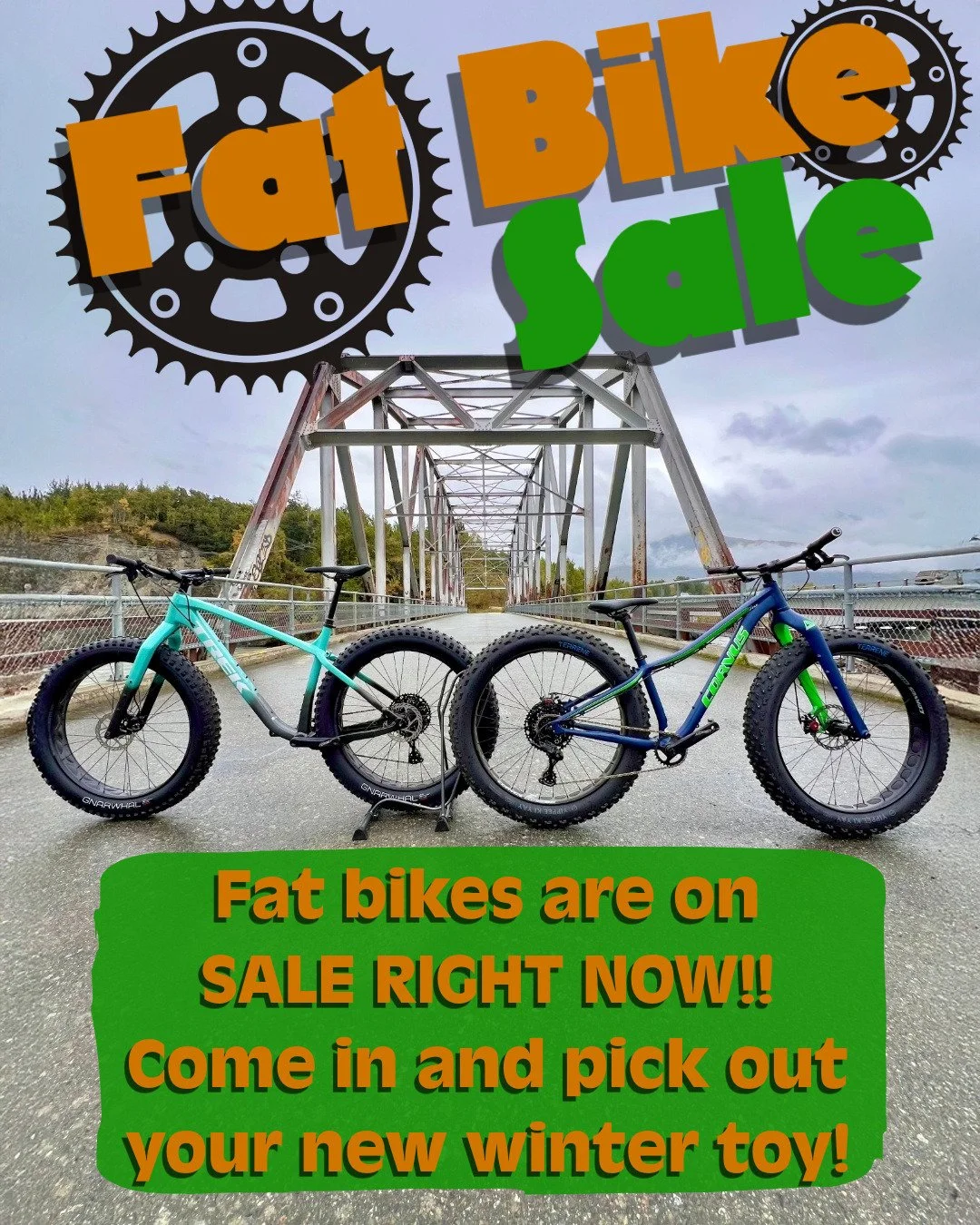 Miss the snow last winter? So did we. But let&rsquo;s ride into this season with hope&mdash;and maybe a new fat bike! 
Whether you're dreaming of snowy days or a fresh winter ride, now&rsquo;s the perfect time to check out our fat bikes on sale. Come