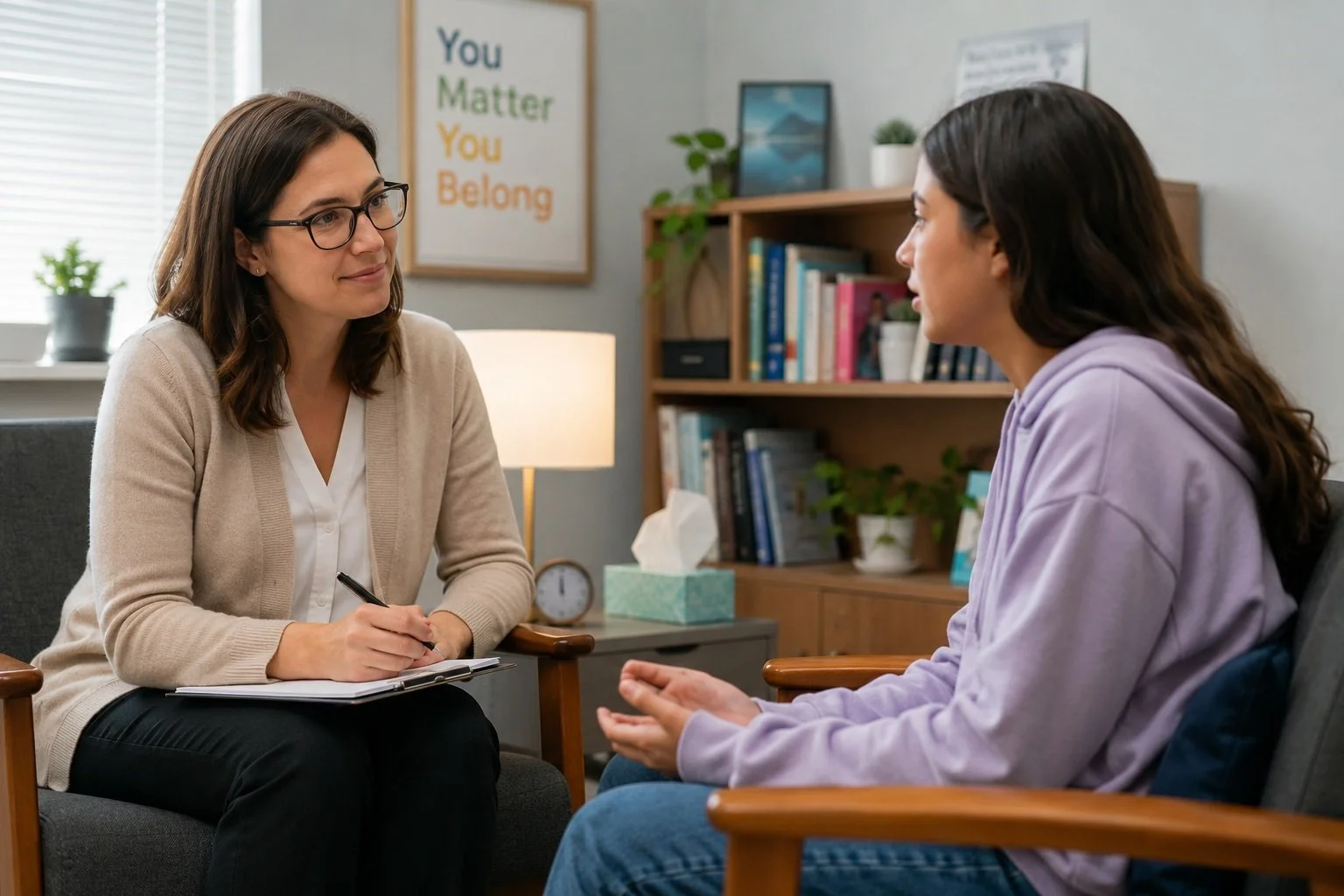 Can AI Help Psychologists Show Empathy?