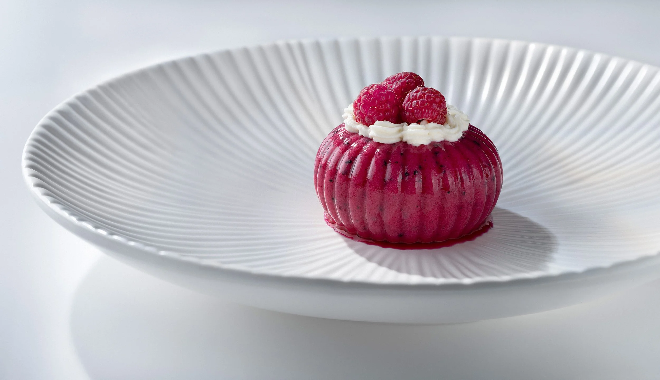 Dragonfruit Panna Cotta