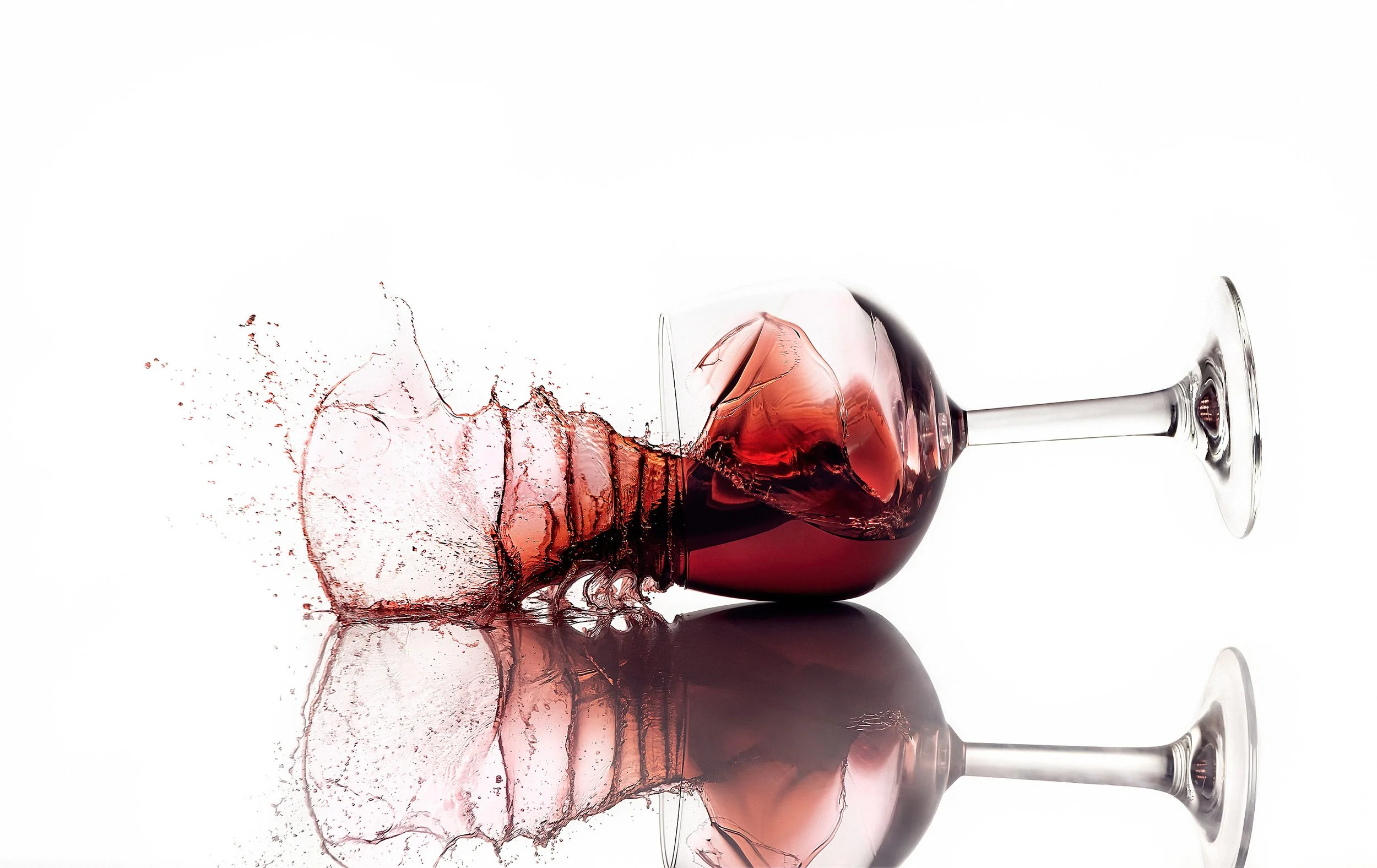 Shattered Wine Glass