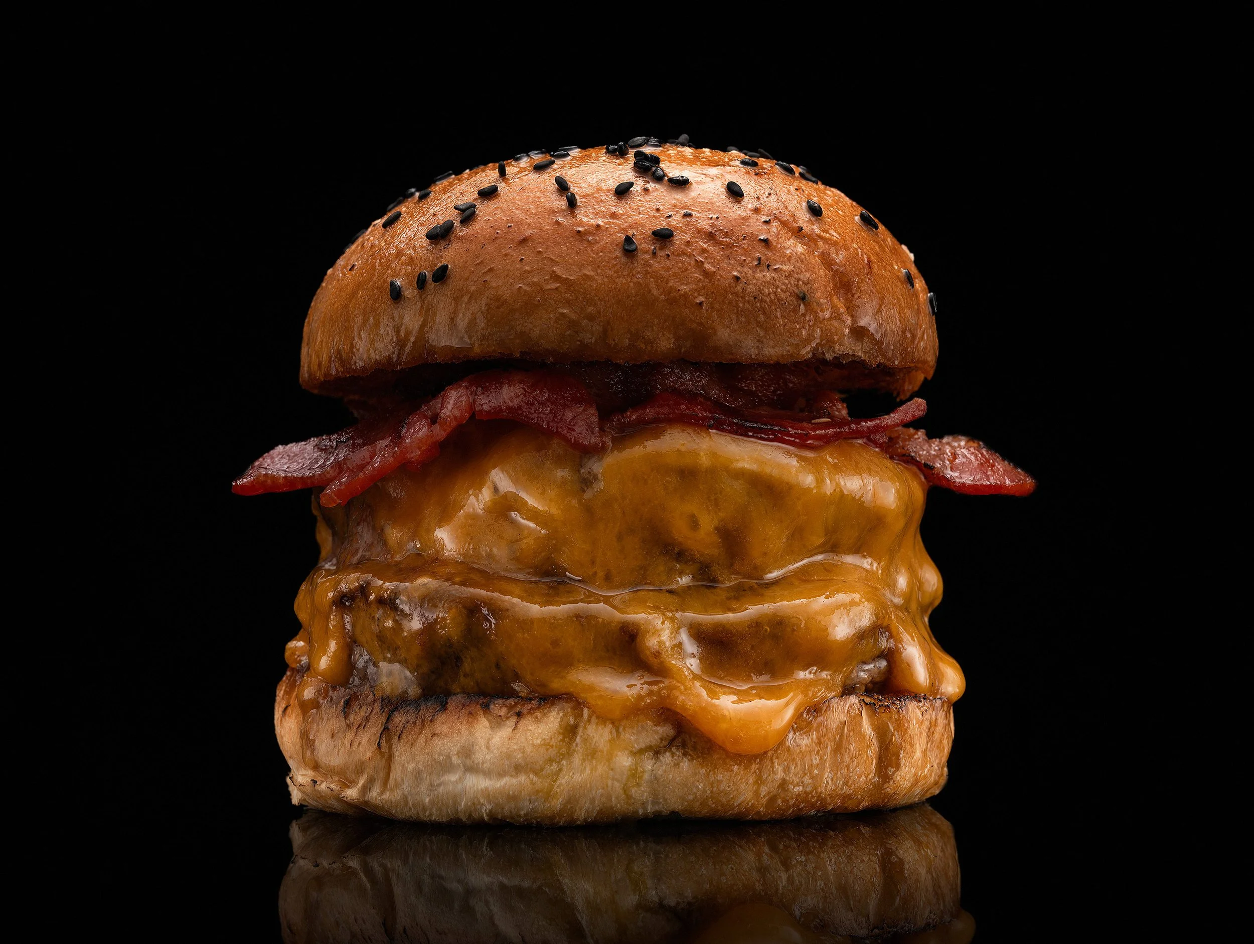 Double Beef Cheesy Melt Burger