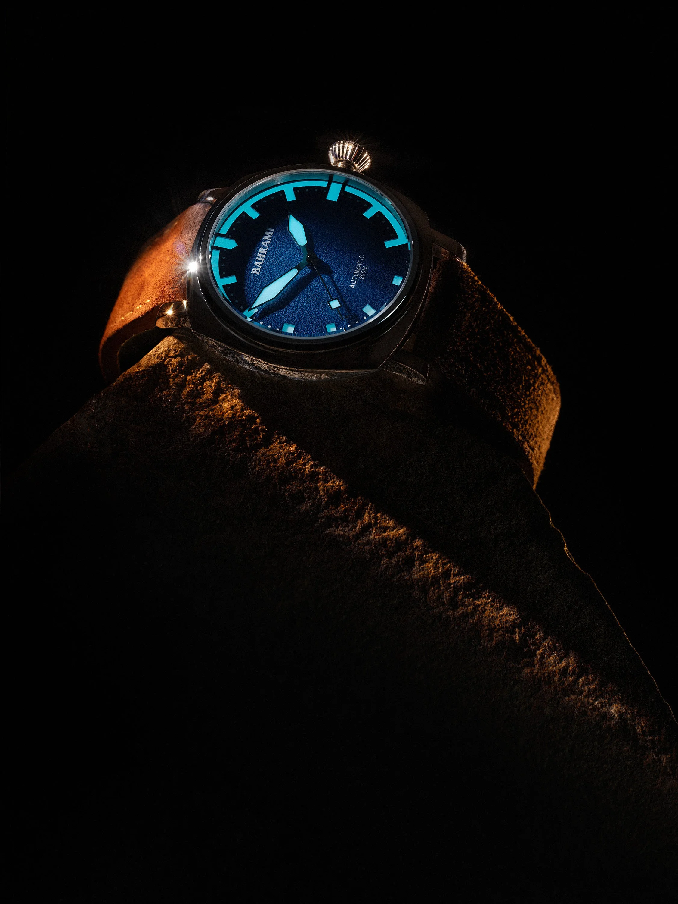 Bahrami Blue Irridesence