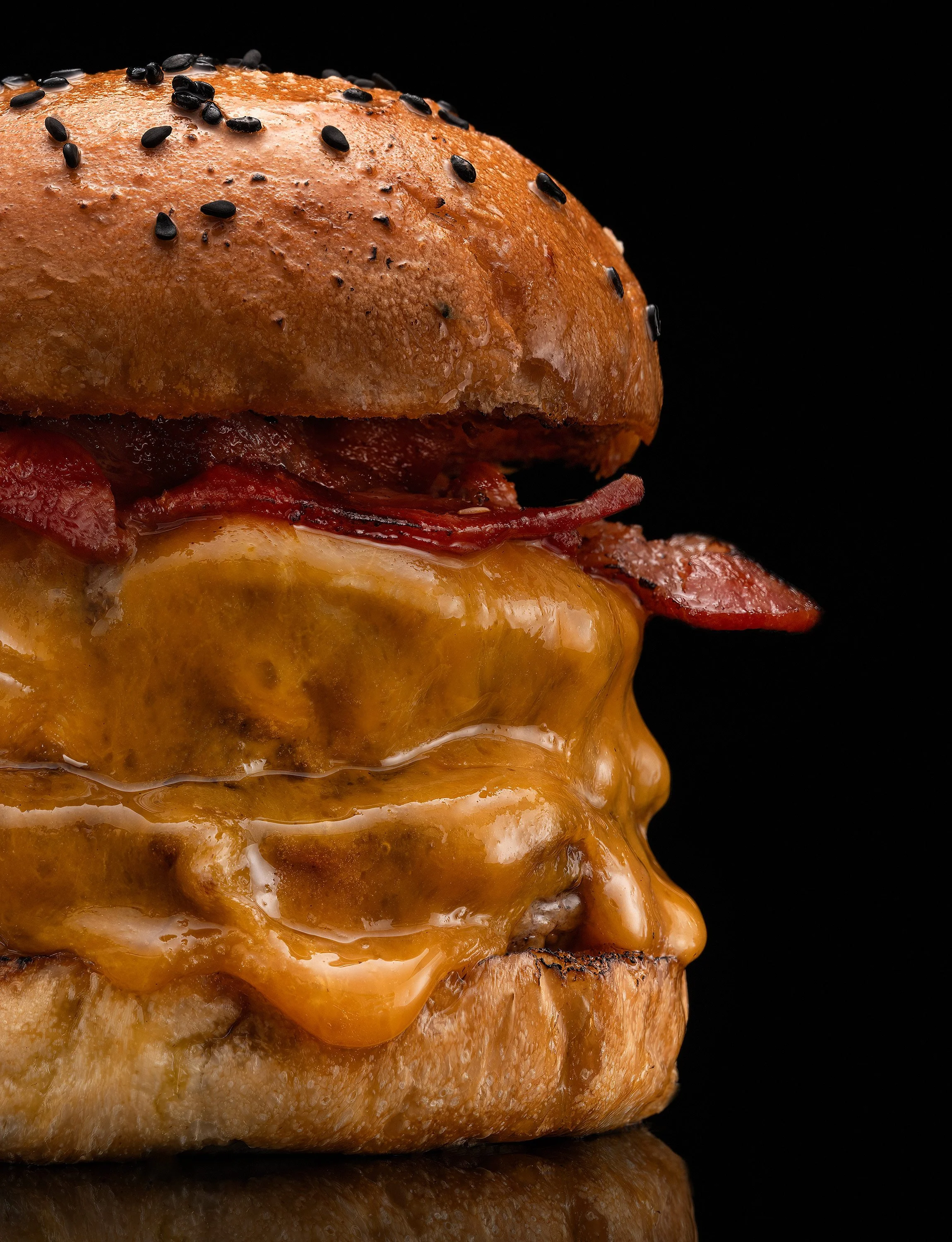 Double Beef Cheddar Burger Melt