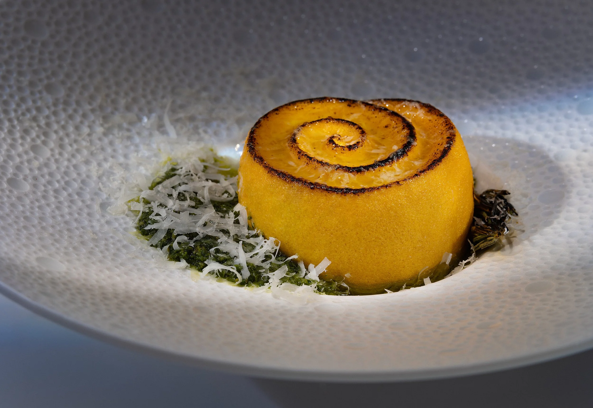 Squash With Pesto