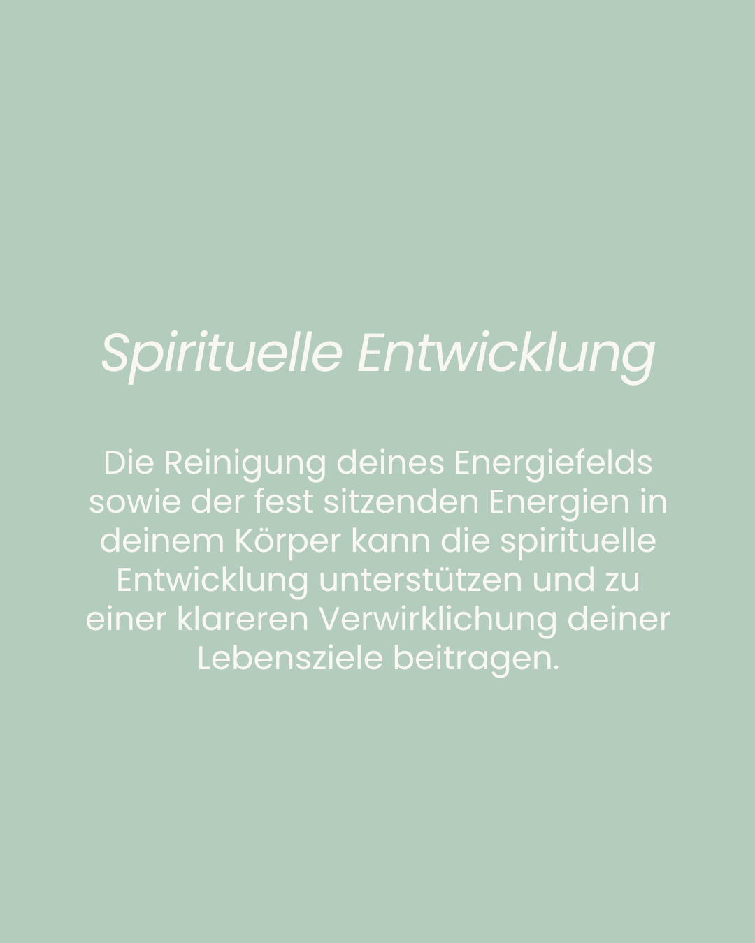 Spirituelle Entwicklung