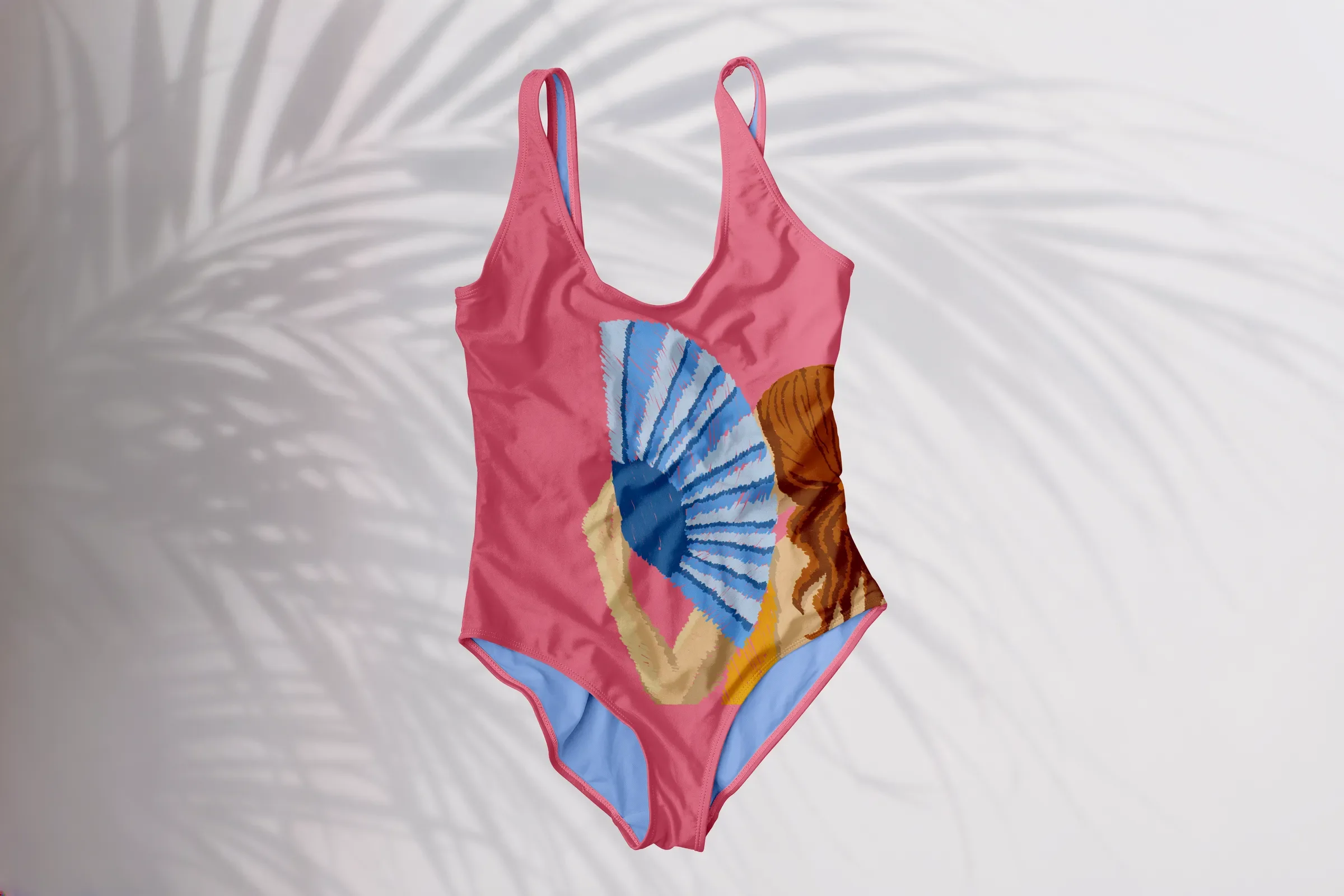 Vestido de baño con estampado de Alma Tropical