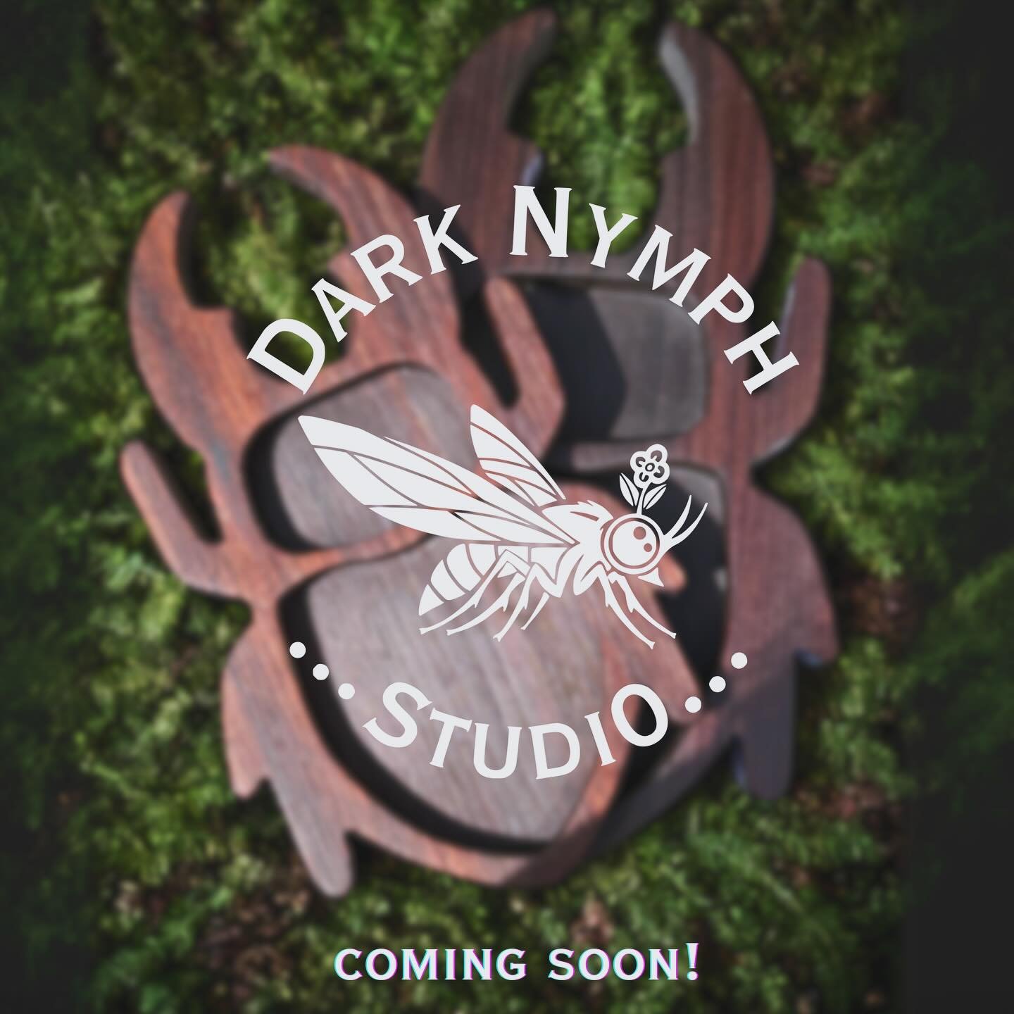 🪲 DARK NYMPH STUDIO🪲Coming Soon!

From the shadows of the forest floor, something strange is skittering your way&hellip;

Dark Nymph Studio is a celebration of all things creepy, quirky, and misunderstood. Featuring bug-shaped shelves, eerie little