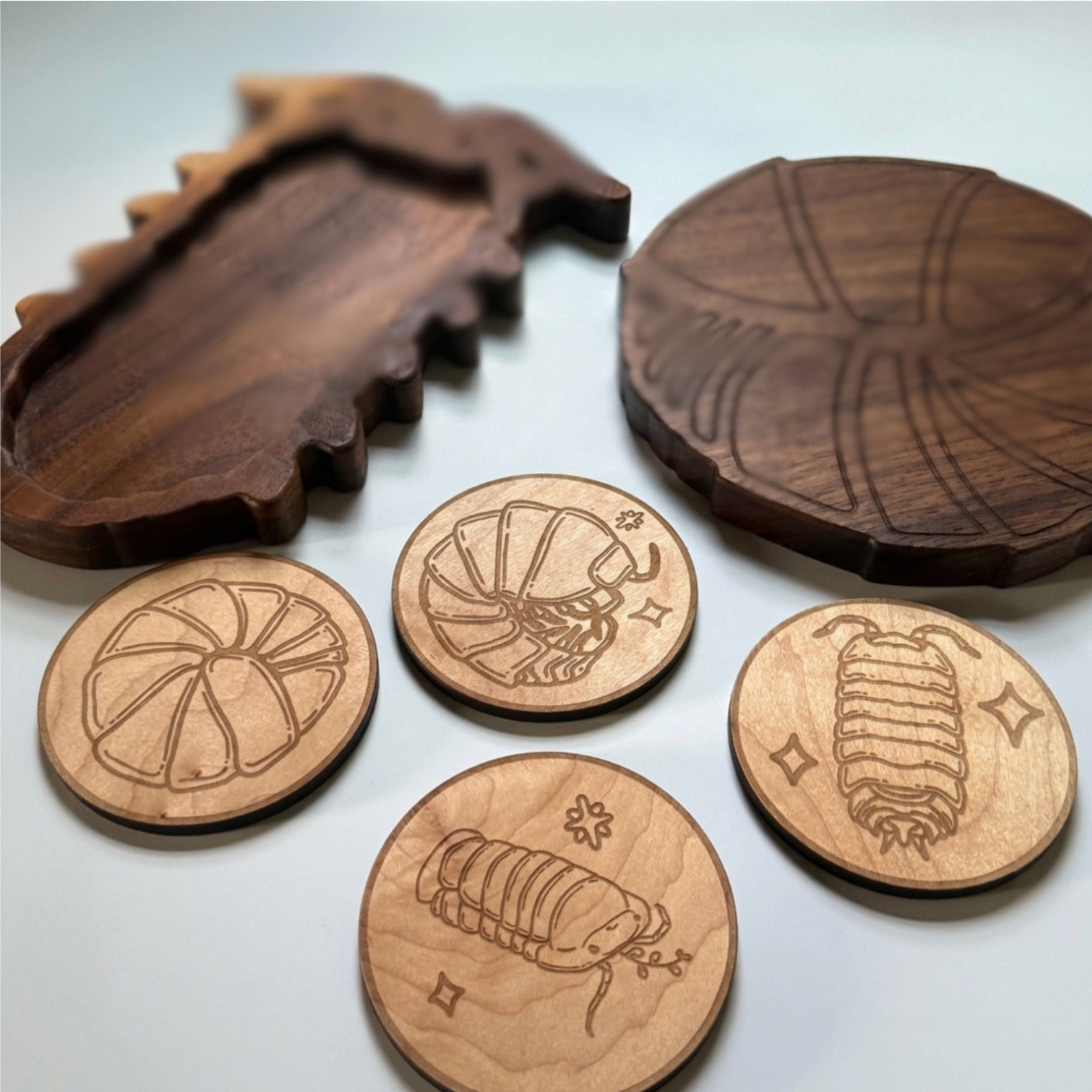 Isopod Coaster Set
