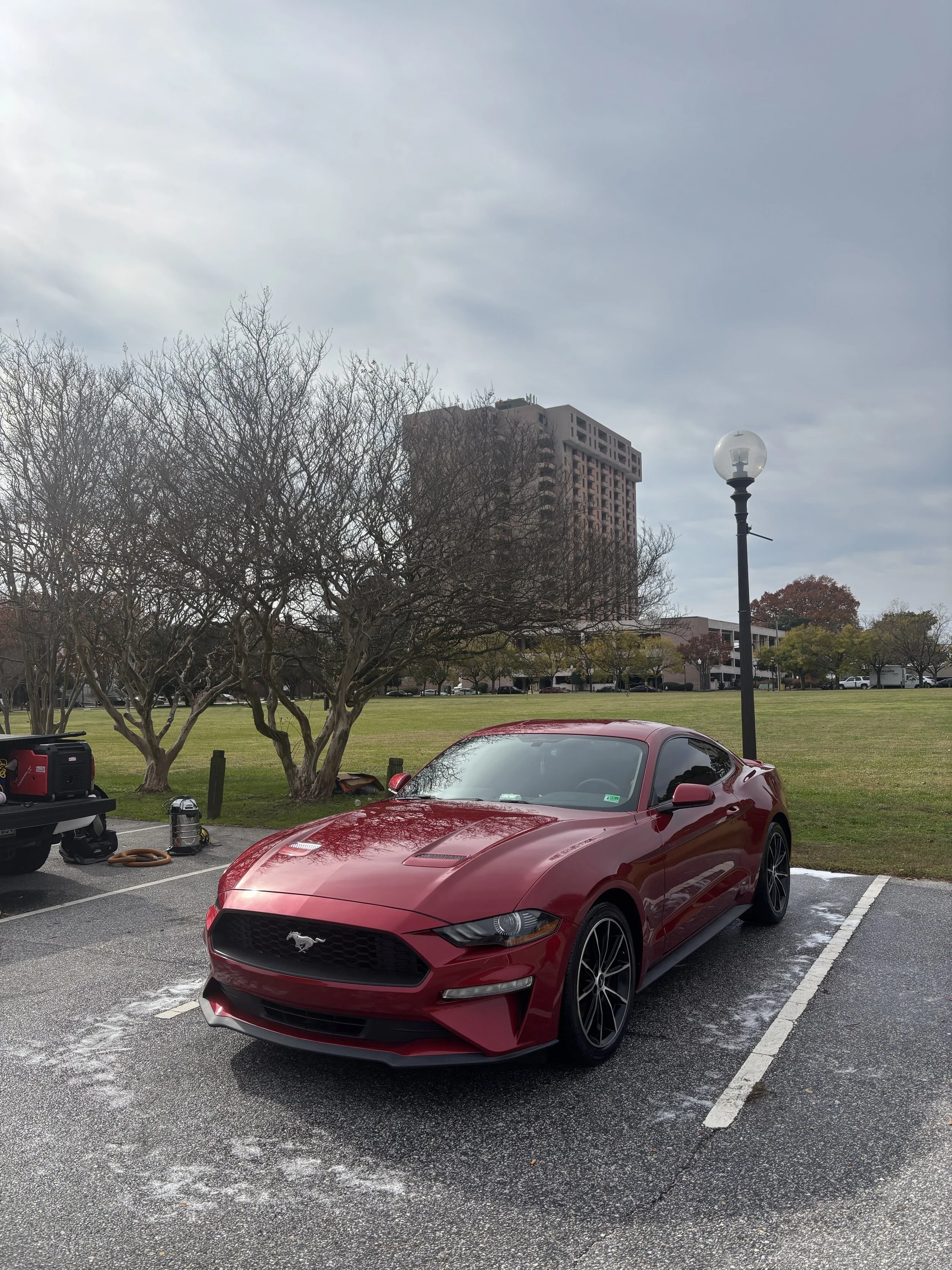 XD Standard Detail Red Ford Mustang New Port News Virginia 