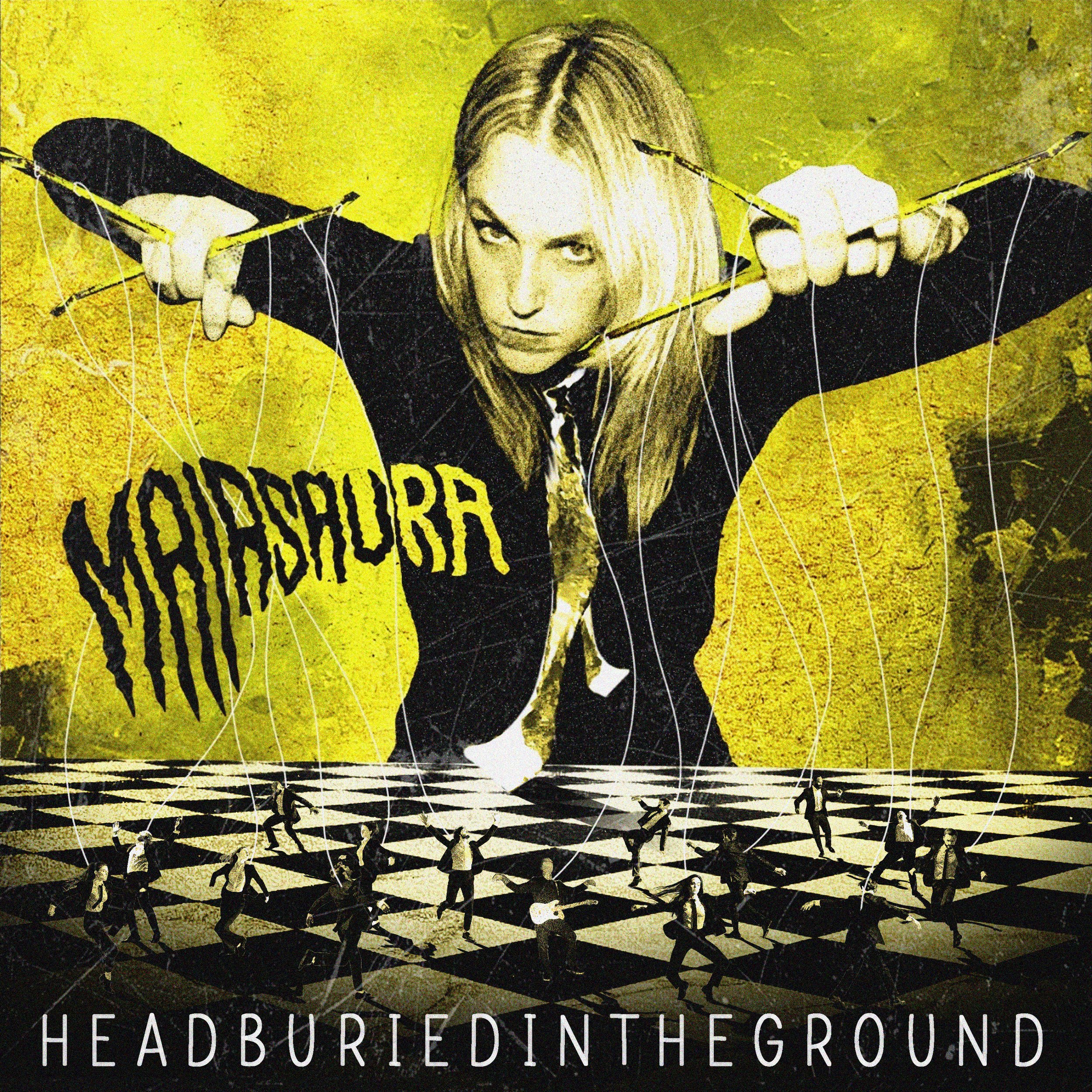 HEAD BURIED IN THE GROUND