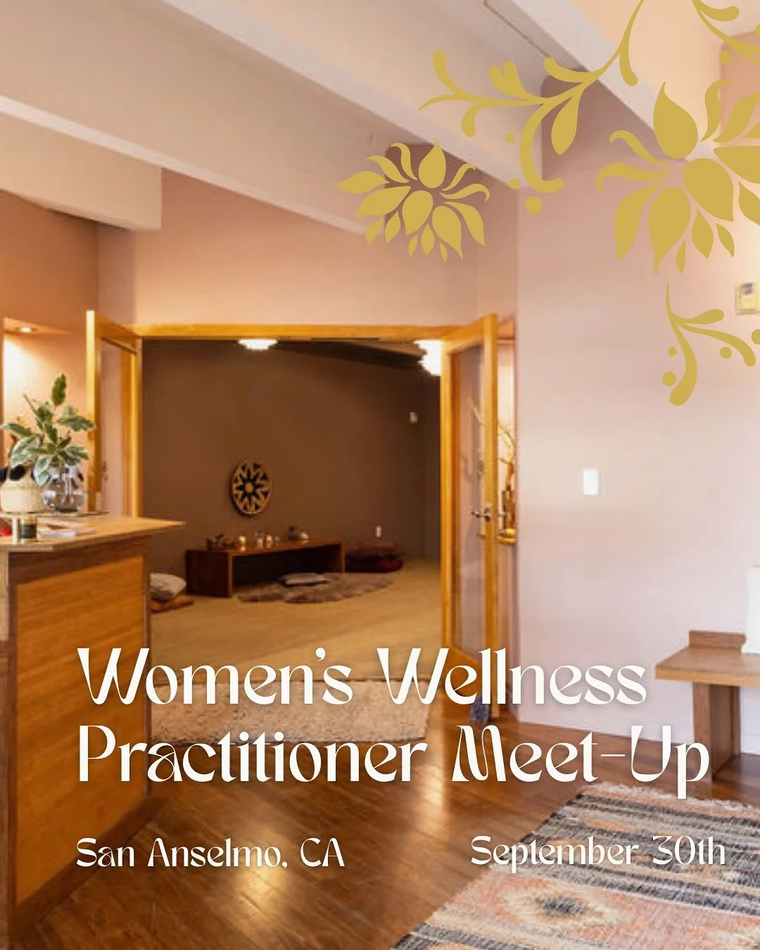 Practitioner meet-up in San Anselmo, CA &mdash; Refuge Marin is thrilled to be opening our space for a community meet-up for holistic practitioners of all kinds on Tuesday September 30. Herbalists, bodyworkers, doulas, midwives, energy workers, thera