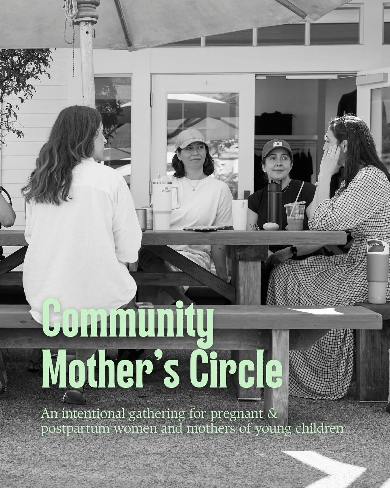 Join us for a free community mother&rsquo;s circle in November. We&rsquo;re deciding between two dates, so RSVP to vote for the date you prefer. We&rsquo;ll gather on the grass in Terra Linda Park for connection, community, sharing, and matrescence e