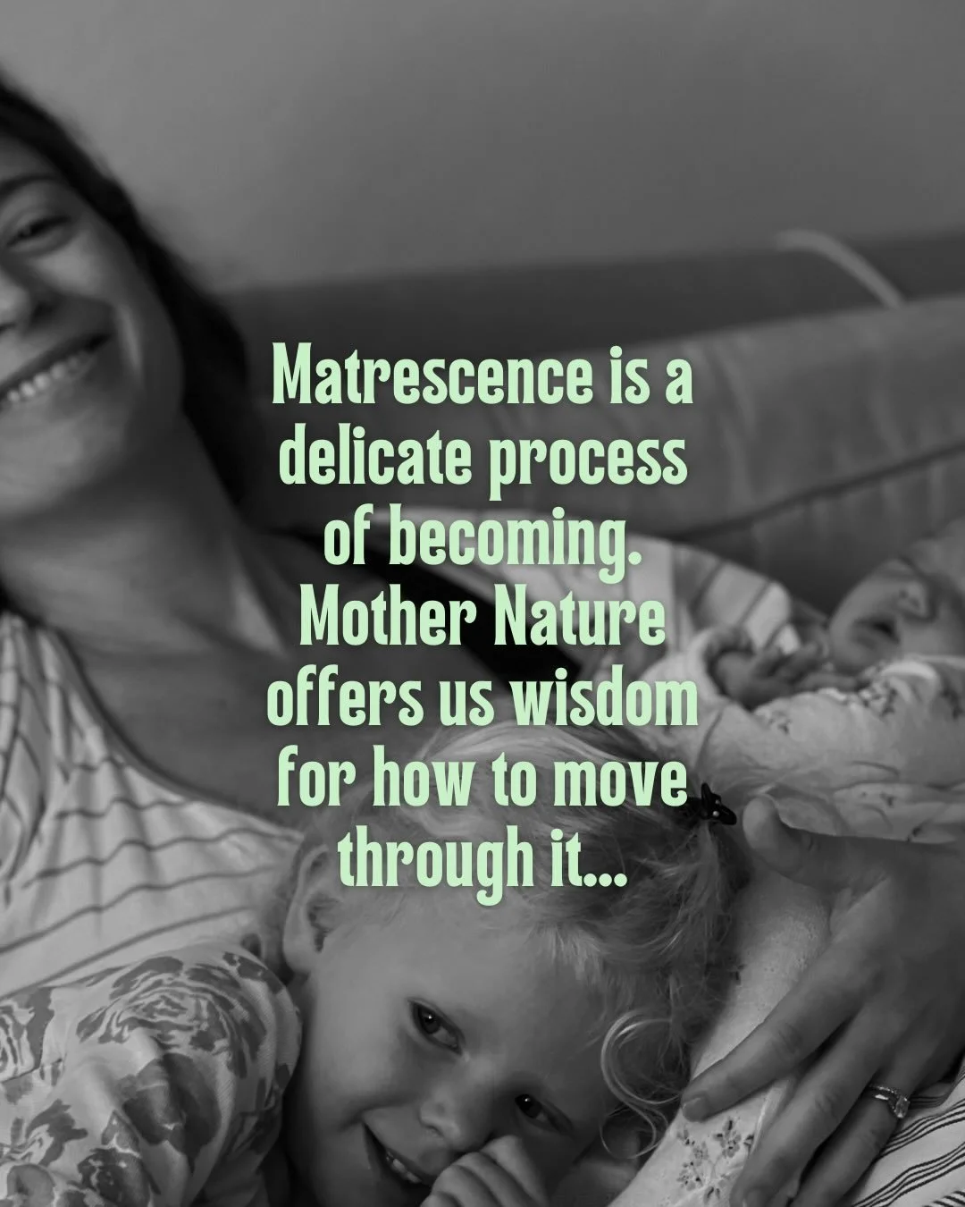 This isn&rsquo;t your average mother&rsquo;s circle. My groups are matrescence informed, adults only (to honor the depth and space that matrescence deserves), and in service of you finding your most authentic motherhood expression. The Matrescence Ci