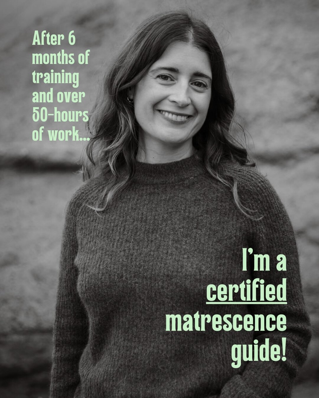Taking a moment to celebrate a milestone &mdash; I received my official certificate as a @seasonsofmatrescence guide, a model for shepherding women through matrescence that uses nature&rsquo;s wisdom and feminine remembering to bring sense and suppor