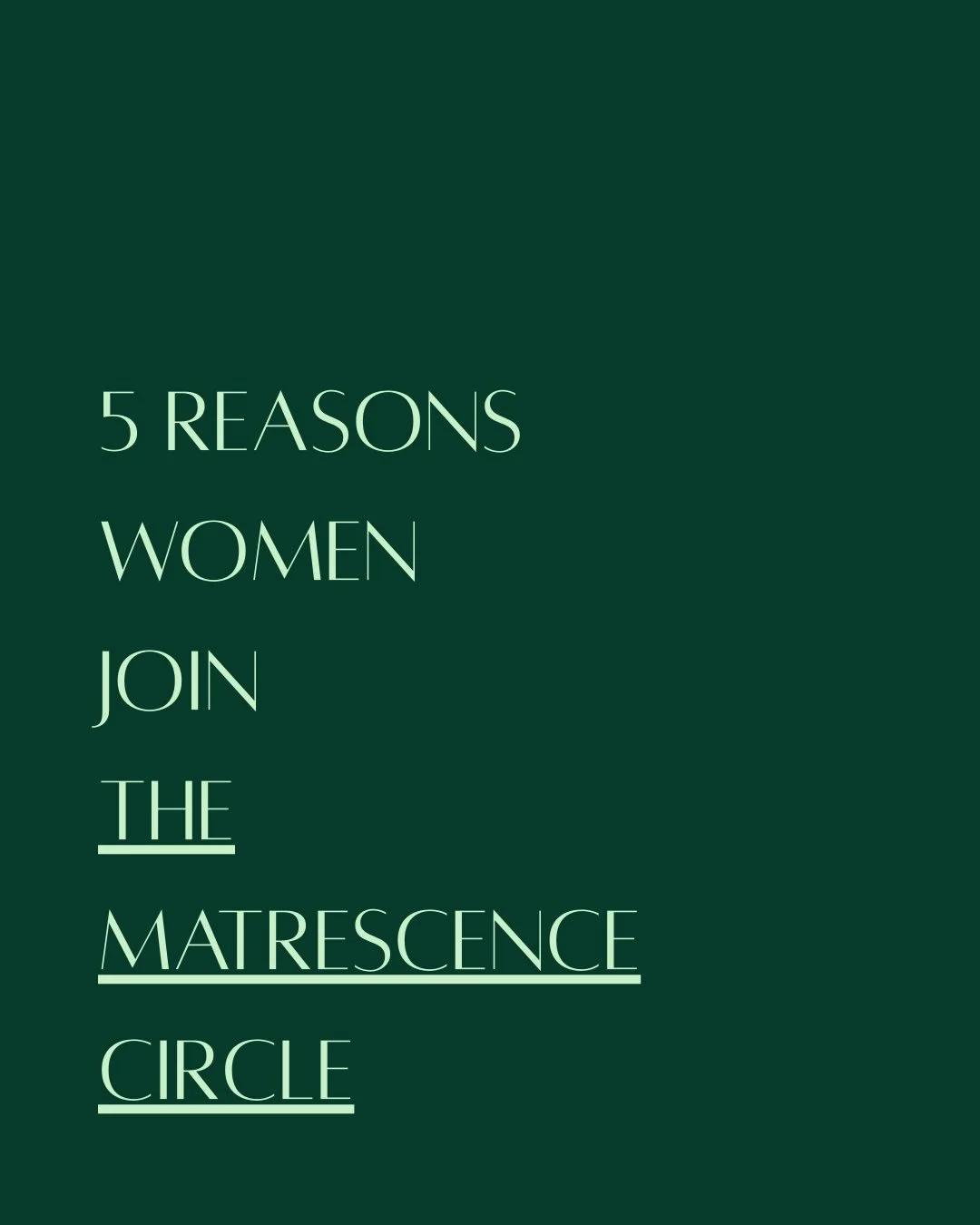 The Matrescence Circle is nourishment for women in the first years of motherhood, a space to release, relax, and be held. We have a few spots left in the virtual circle that starts next week (Thursday, March 12) and one spot left in our in-person Fri