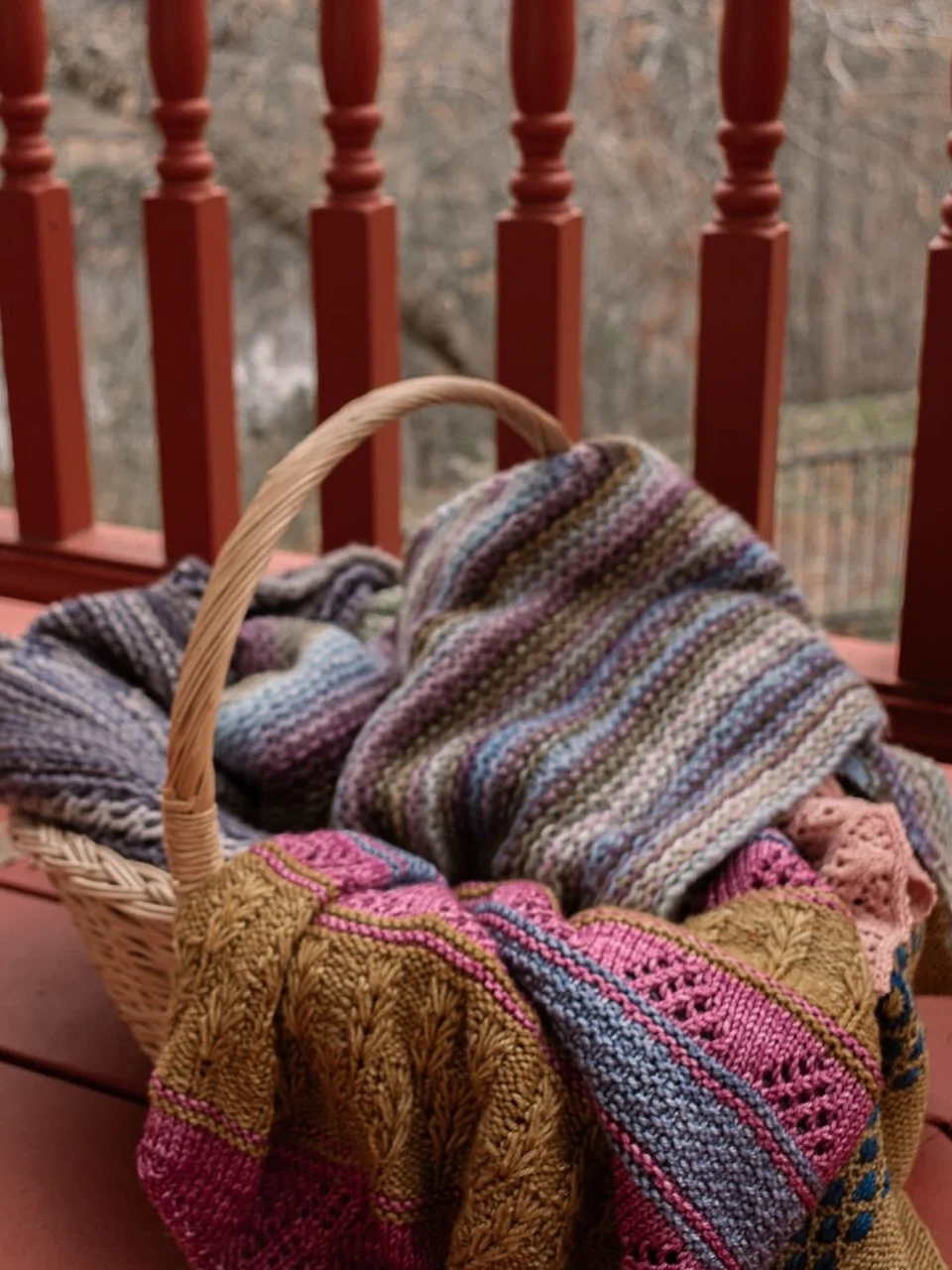 Is there anything better than having a basket full of soft, warm shawls to cozy up with on a cold winters day?

#avonleaknits #gratitudeshawl #springbudsshawl #wrappedinloveshawl #prymachenkoshawl