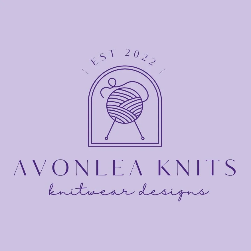A little brand refresh. Originally I used my name under Avonela Knits on my logo. Then I changed it to knitting, as I didn&rsquo;t want my name on merch. Today I made the change to better reflect the business. Avonlea Knits: Knitwear Designs. Join me