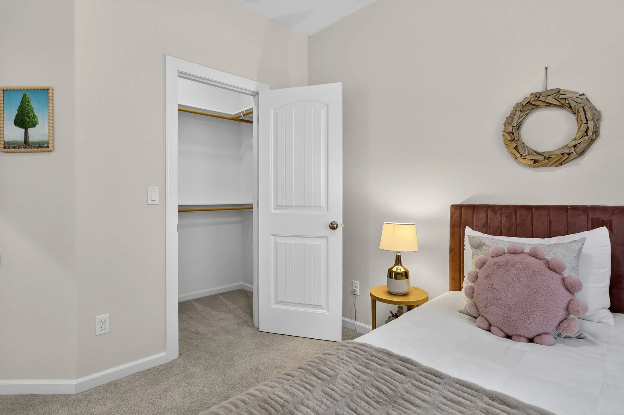 11368 NW Pumpkin Ct - Northwest Bedroom with Walk-in Closet